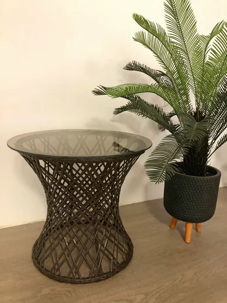 Изображение товара Кофейный столик садовый M-Group Бонго Макси / 19240256 (коричневый, 0.56м)