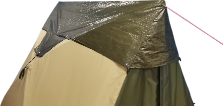 Изображение товара Палатка Пингвин Shelters Всесезонная двускатная 200x190 / 11752 (хаки/бежевый)