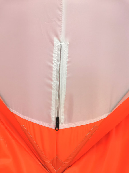 Изображение товара Палатка Пингвин Shelters MrFisher 1.7x1.7 в чехле (белый/оранжевый)