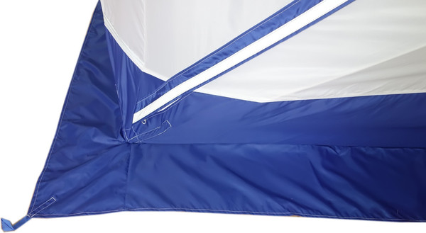 Изображение товара Палатка Пингвин Shelters Призма Премиум 1-слойная 215x215 Композит (белый/синий)