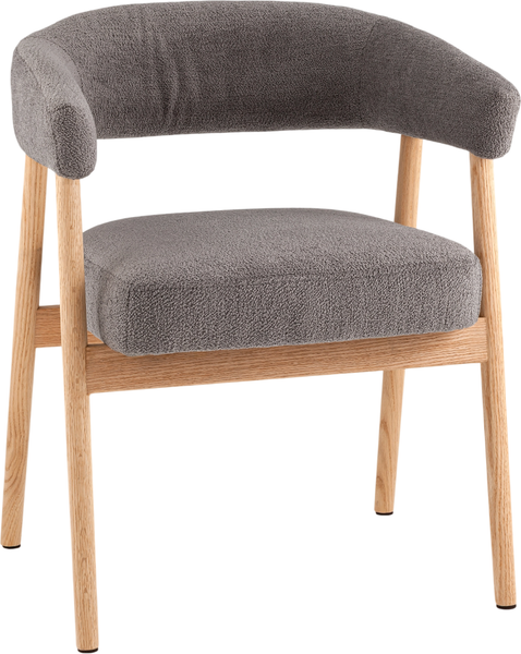 Изображение товара Стул Stool Group  Zubo / DM4729-1 OTE-Q-456 (с деревянными ножками, темно-серый)