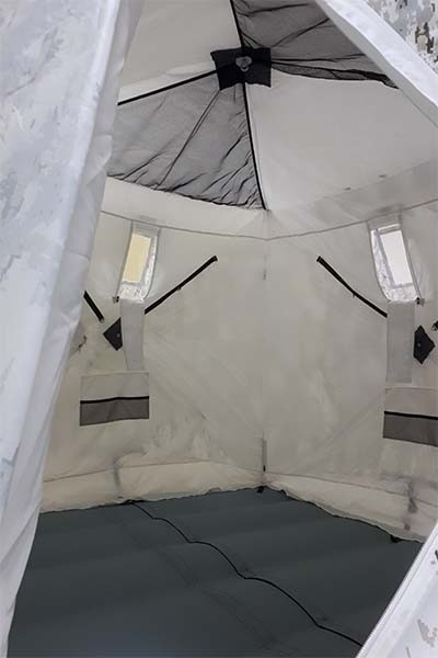Изображение товара Палатка Пингвин Shelters Призма Премиум 230 2-слойная Армеец Композит