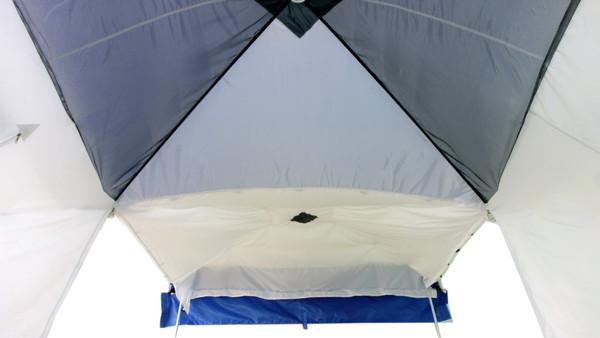 Изображение товара Палатка Пингвин Shelters Big Twin 2-слойная 400x215 Композит (белый/синий)