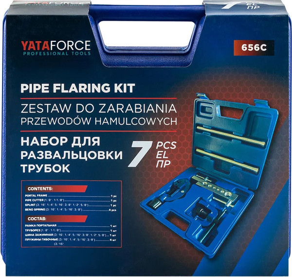 Изображение товара Набор для развальцовки трубок Yataforce YF-656C (63002)