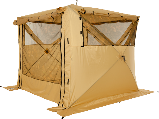 Изображение товара Туристический шатер Пингвин Shelters Кемпинг 4 (бежевый)