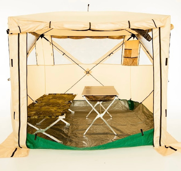 Изображение товара Туристический шатер Пингвин Shelters Кемпинг 6 (бежевый)