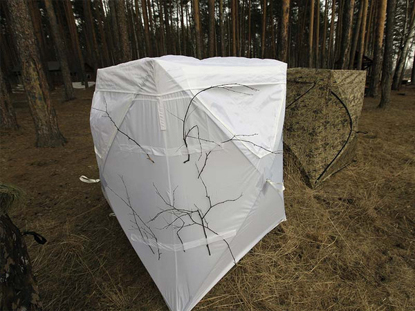 Изображение товара Палатка Пингвин Shelters Охотничья засидка Хант люкс зима (белый)