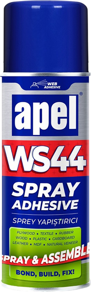 Изображение товара Клей Apel Контактный аэрозольный WS44 (500мл)