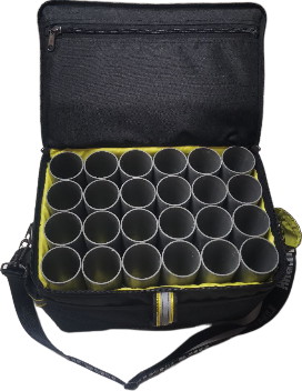 Изображение товара Сумка рыболовная Пингвин Shelters Fishing для воблеров (24 ячейки)