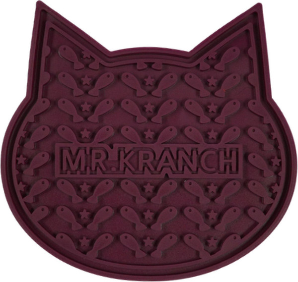 Изображение товара Лизательный коврик для животных Mr. Kranch MKR543974 (бордовый)