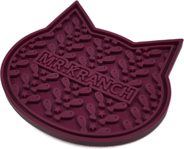Изображение товара Лизательный коврик для животных Mr. Kranch MKR543974 (бордовый)