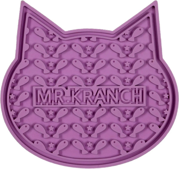 Изображение товара Лизательный коврик для животных Mr. Kranch MKR543998 (фиолетовый)