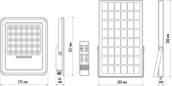 Изображение товара Прожектор JAZZway PFL Solar / 5058477