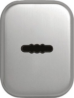 Изображение товара Накладка под сувальдный ключ Vantage GS1 L-2 (матовый хром)