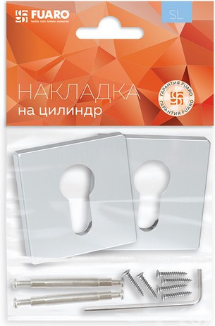 Изображение товара Накладка на цилиндр Fuaro ET.K.SL52 SSC-16 (сатин хром)