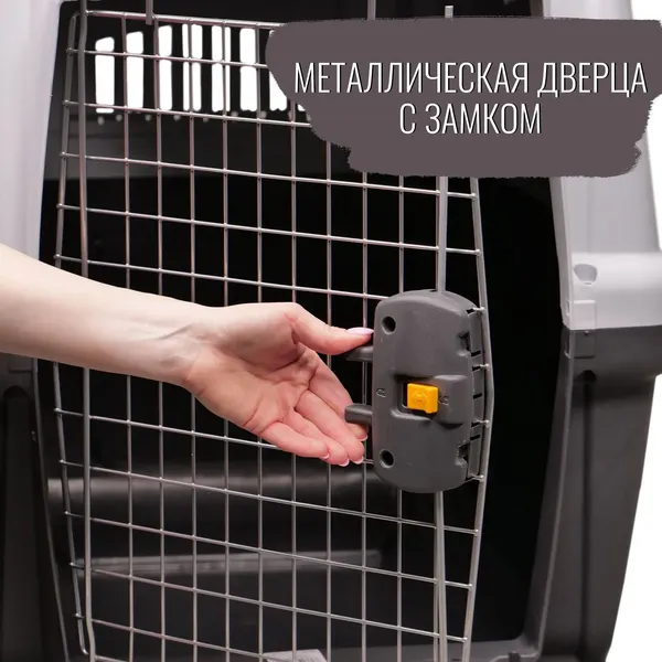Изображение товара Переноска для животных MPS Skudo 5 / S01050500 (серый)