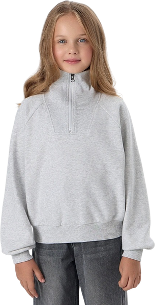 Изображение товара Свитшот детский Mark Formelle 127970 (р.128-64, серый меланж 4306-А)
