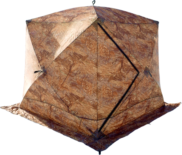 Изображение товара Палатка-баня Пингвин Shelters Призма Премиум 1-слойная Композит  (камуфляж)