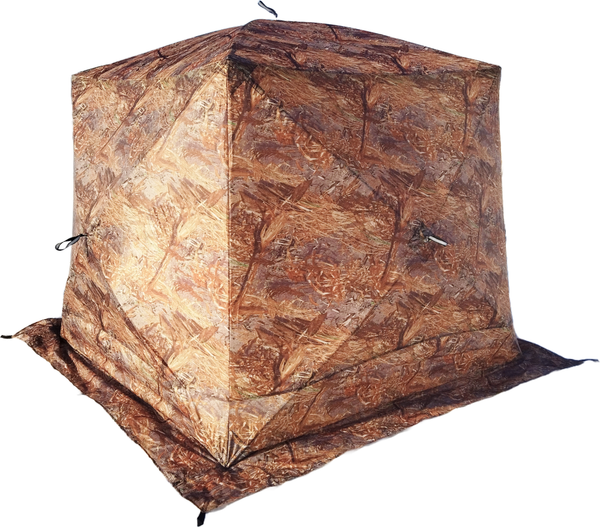 Изображение товара Палатка-баня Пингвин Shelters Призма Премиум 1-слойная Композит  (камуфляж)