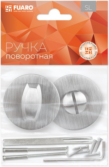 Изображение товара Фиксатор дверной защелки Fuaro BK6.R.SLR52 SSC-16 (сатинированный хром)