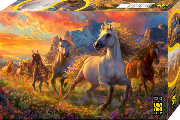 Изображение товара Пазл Step Puzzle Табун (1000эл)
