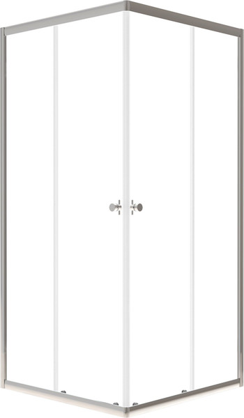 Изображение товара Душевой уголок Saniteco SNT-804 Cube 90х90 без поддона (хром/прозрачное стекло)