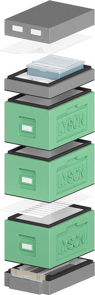 Изображение товара Улей Lyson Рут На 6 Рамок / WDD55 (зеленый/серый)