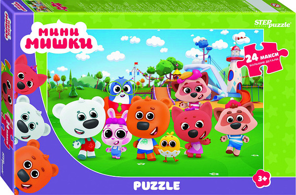 Изображение товара Пазл Step Puzzle Мини мишки maxi 24