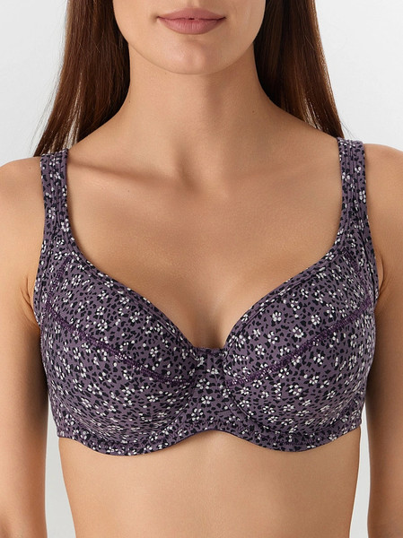 Изображение товара Бюстгальтер Mark Formelle 512549 (р.90C, узор на фиолетовом)