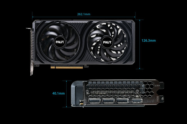 Изображение товара Видеокарта Palit RTX5060 Infinity 2 OC (NE75060V19P1-GB2063L)