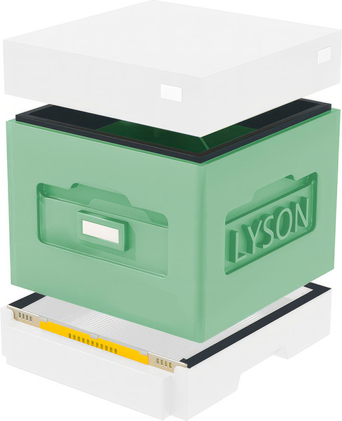 Изображение товара Улей Lyson Дадан На 10 Рамок / WK24W (зеленый/неокрашенный)