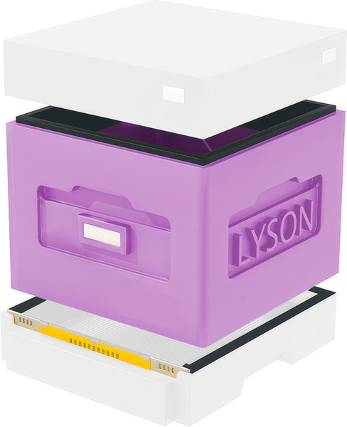 Изображение товара Улей Lyson Дадан На 10 Рамок / WK49W (фиолетовый/неокрашенный)
