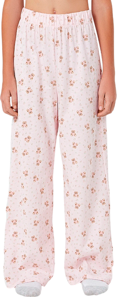 Изображение товара Штаны пижамные детские Mark Formelle 587001 (р.164-84, мишки с цветами на розовом)