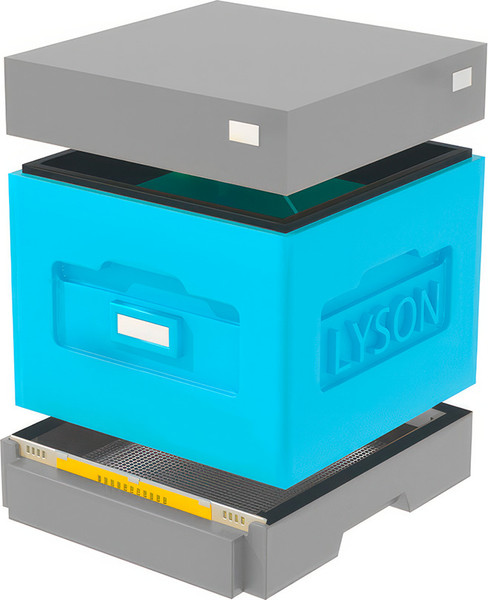 Изображение товара Улей Lyson Дадан На 10 Рамок / WKG1 (синий/серый)