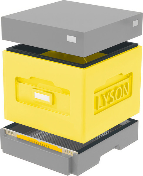 Изображение товара Улей Lyson Дадан На 10 Рамок / WKG01 (желтый/серый)