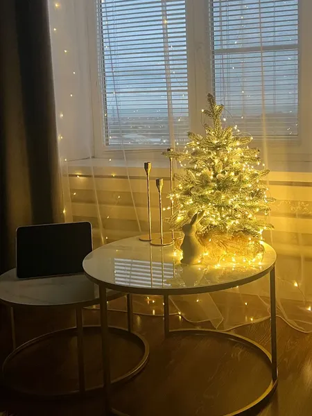 Изображение товара Ель искусственная National Tree Company Венера заснеженная 45см / ВНР/ЗСН-45