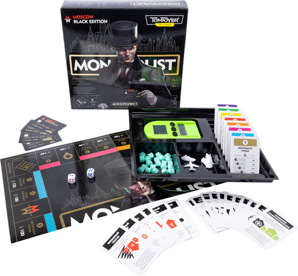 Изображение товара Настольная игра Десятое королевство Монополист. Black Edition / 10327384