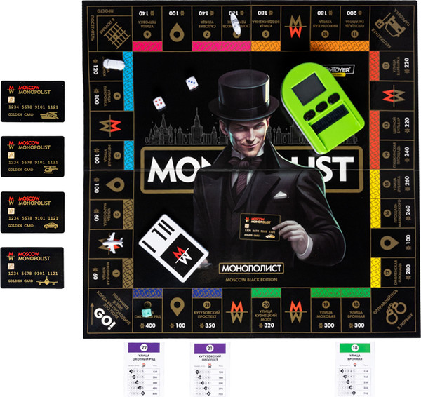 Изображение товара Настольная игра Десятое королевство Монополист. Black Edition / 10327384