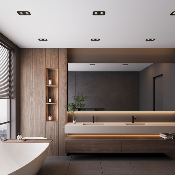 Изображение товара Точечный светильник Elektrostandard 15277/LED 20W 4000K (черный)