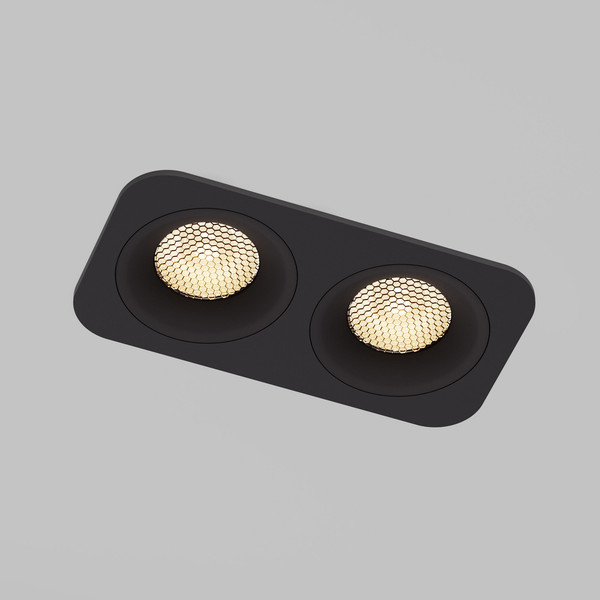 Изображение товара Точечный светильник Elektrostandard 15277/LED 20W 3000K (черный)