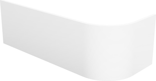 Изображение товара Ванна акриловая Lauter Monaco 170x72.5 / 2113170L (с ножками, лицевым экраном и сифоном 21Y11020 хром)