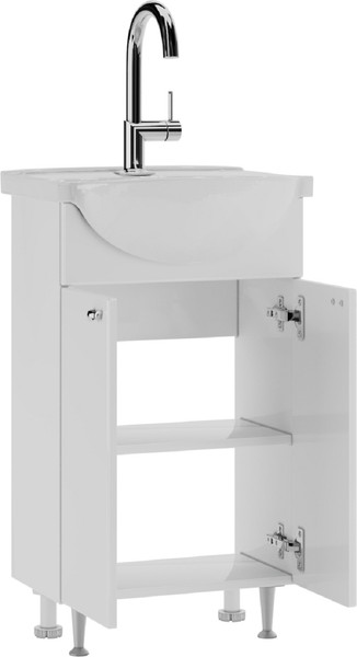 Изображение товара Тумба под умывальник Домино Элегия 50 Лидер без ящика