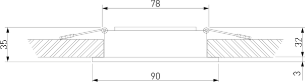 Изображение товара Точечный светильник Elektrostandard 15276/LED 10W 3000K (черный)