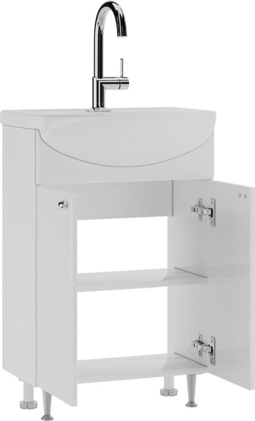 Изображение товара Тумба под умывальник Домино Исеть 55 Лидер без ящика