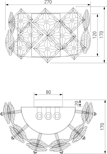 Изображение товара Бра Bogate's Strotskis 371/3