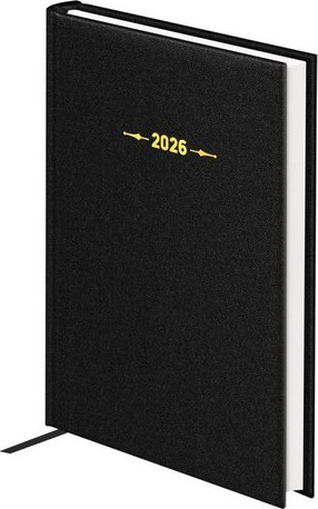 Изображение товара Ежедневник BG Ariane. Black 2026г А6 / DdА6_09303 (176л)