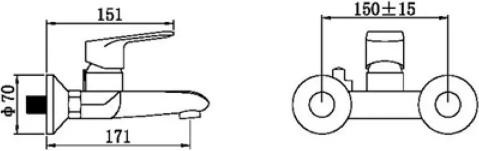 Изображение товара Смеситель Potato P30202