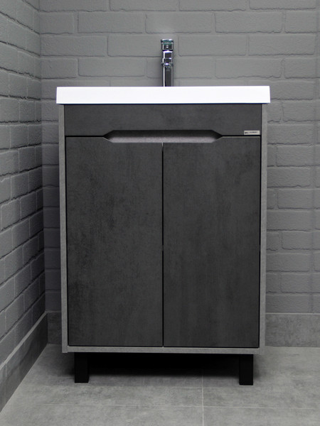 Изображение товара Тумба под умывальник Домино Unit 60 Loft В2 (бетон)