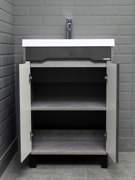 Изображение товара Тумба под умывальник Домино Unit 60 Loft В2 (бетон)