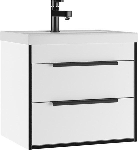 Изображение товара Тумба под умывальник Домино Unit 60 Forta B2 (белый)